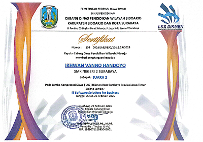 LKS Certificate
